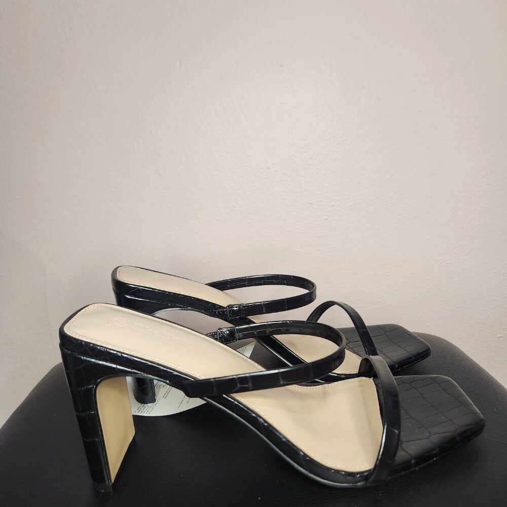 ⭐Brand New The Drop Womens Avery Square Toe Tortoise Shell Heel Size 10⭐ - Picture 4 of 8
